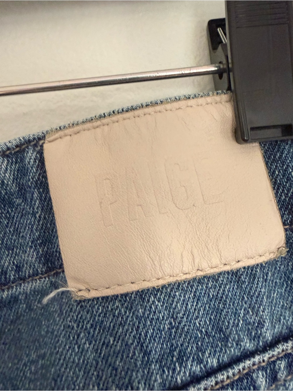 Paige Jeans Zoey Waist Tie Wide-Leg 31” in Jazz Club - Picture 9 of 14